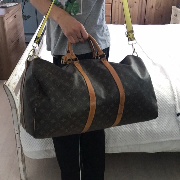 SOLD Louis Vuitton Keepall Bandoulierre 55 - Picture 2 of 7